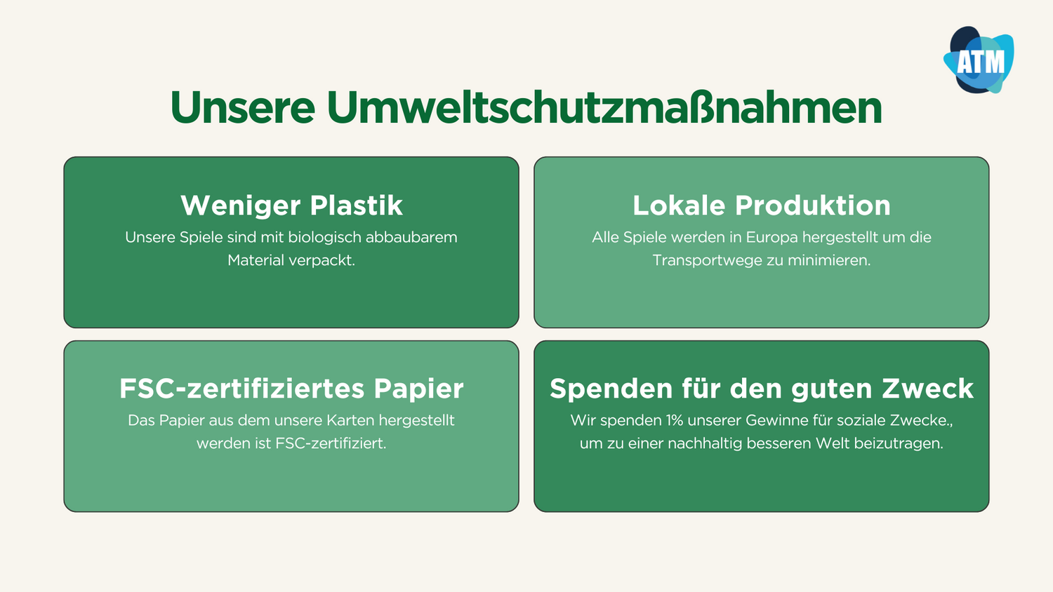 Umweltfreundliche Kartenspiele: Nachhaltigkeit in der Spieleproduktion bei ATM Gaming