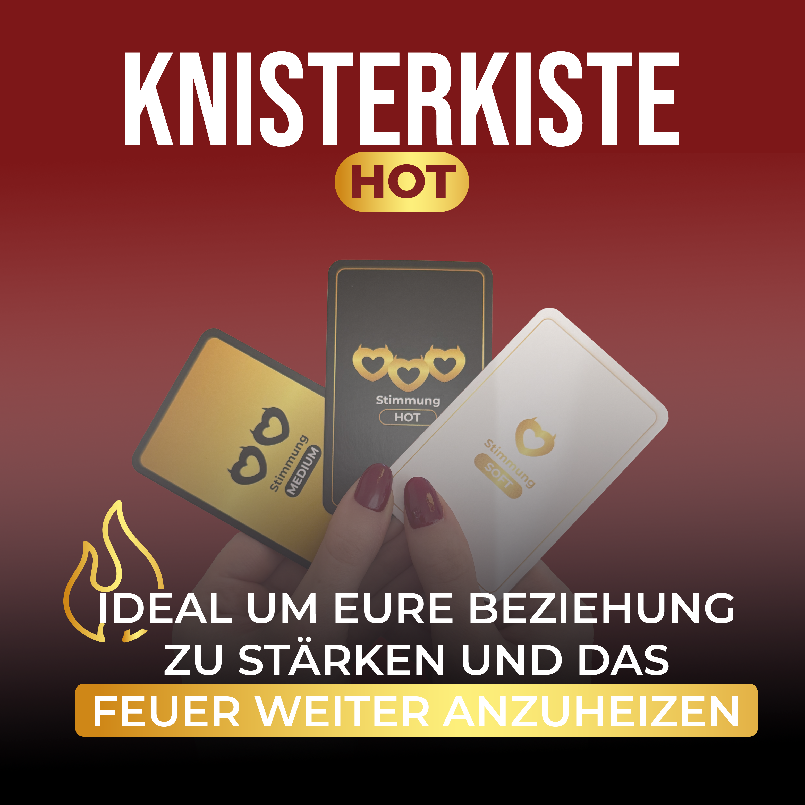 Knisterkiste - Spiel für Paare - H 0 T Edition