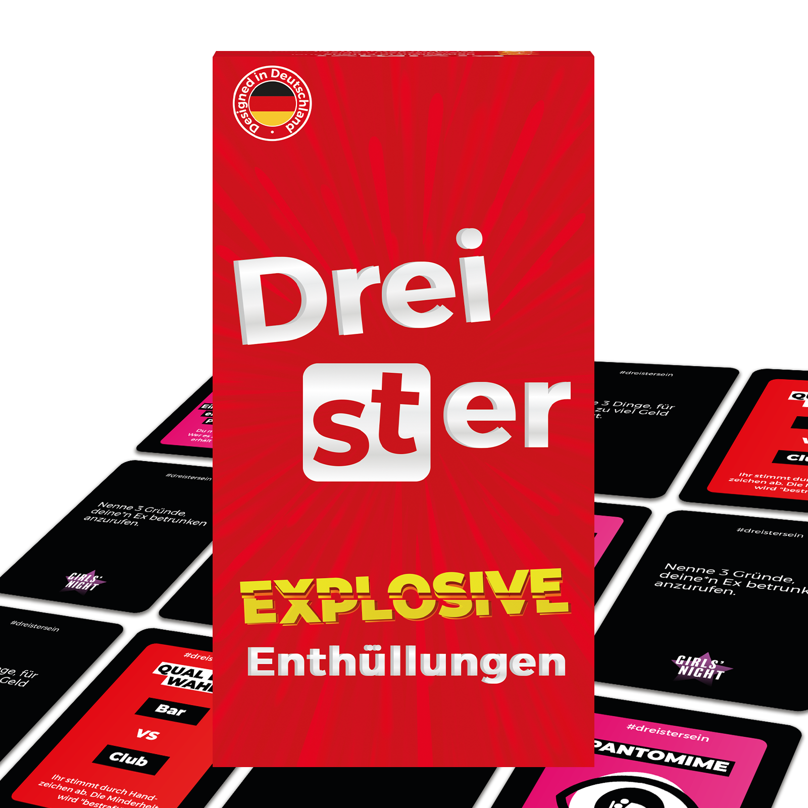 Dreister - Partyspiel - Explosive Enthüllungen