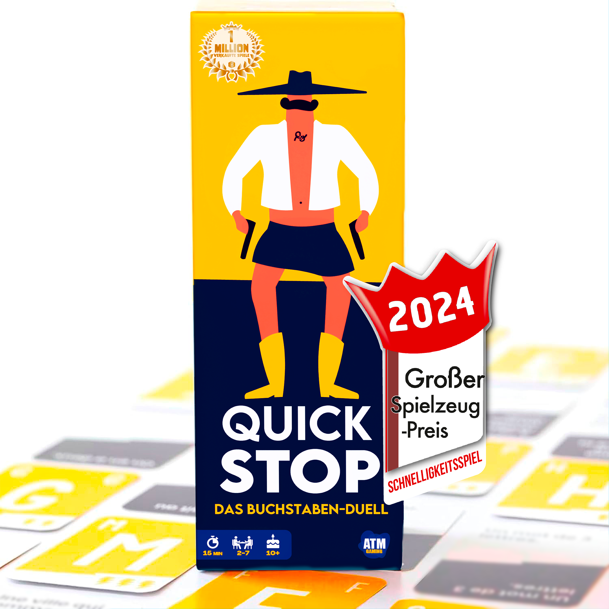QuickStop - Das Buchstaben-Duell