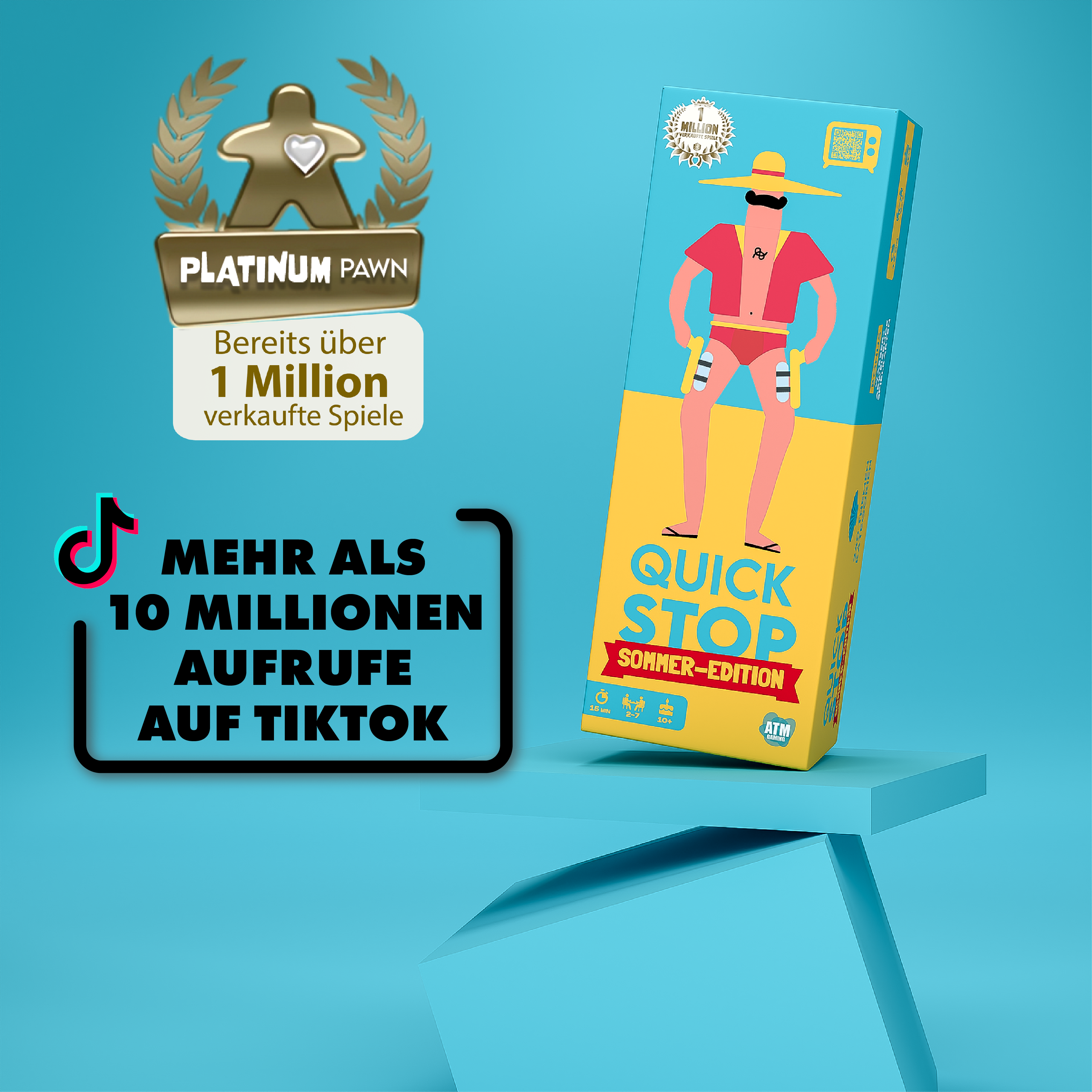 QuickStop - Das Buchstaben-Duell - Sommer-Edition
