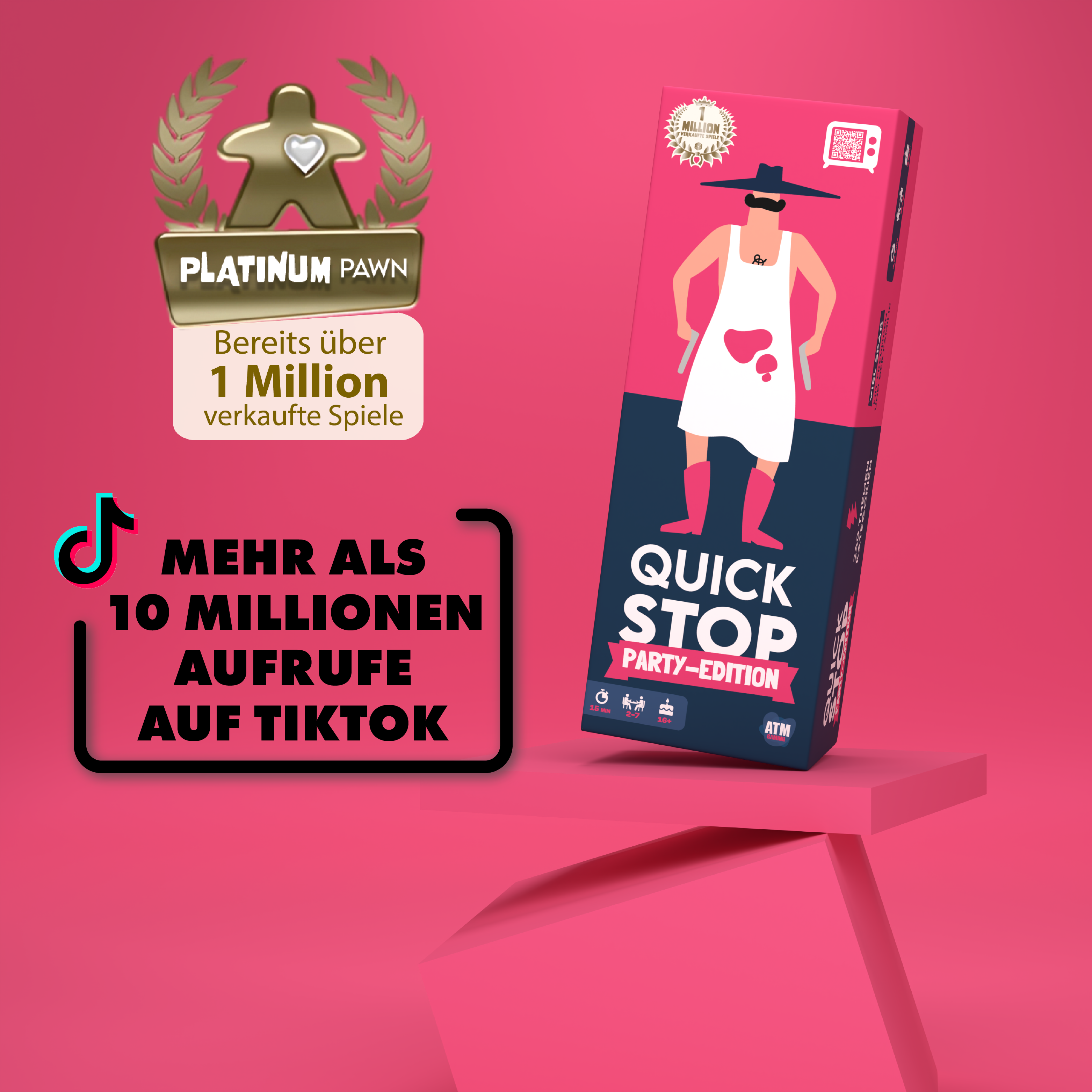 QuickStop - Das Buchstaben-Duell - Party Edition