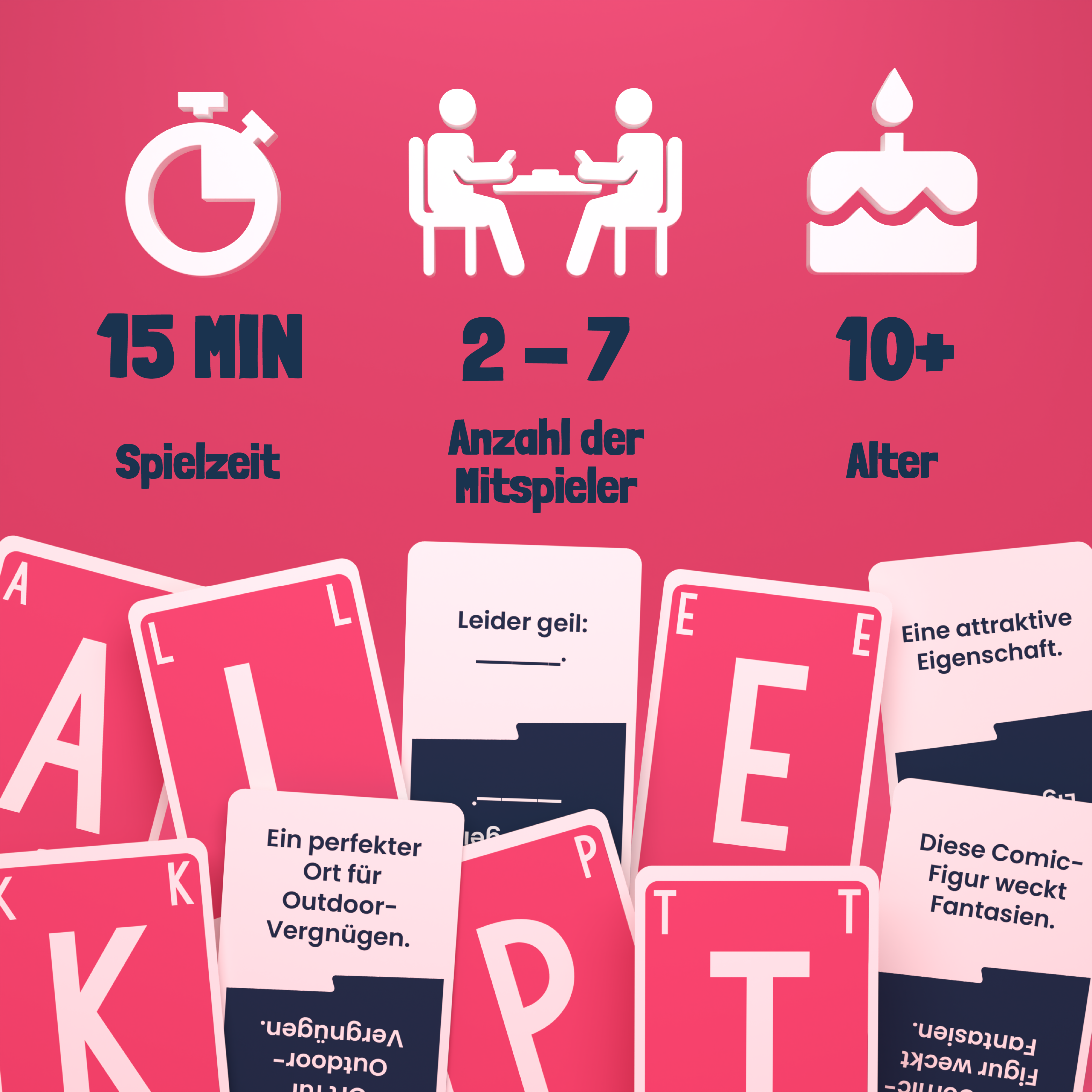 QuickStop - Das Buchstaben-Duell - Party Edition