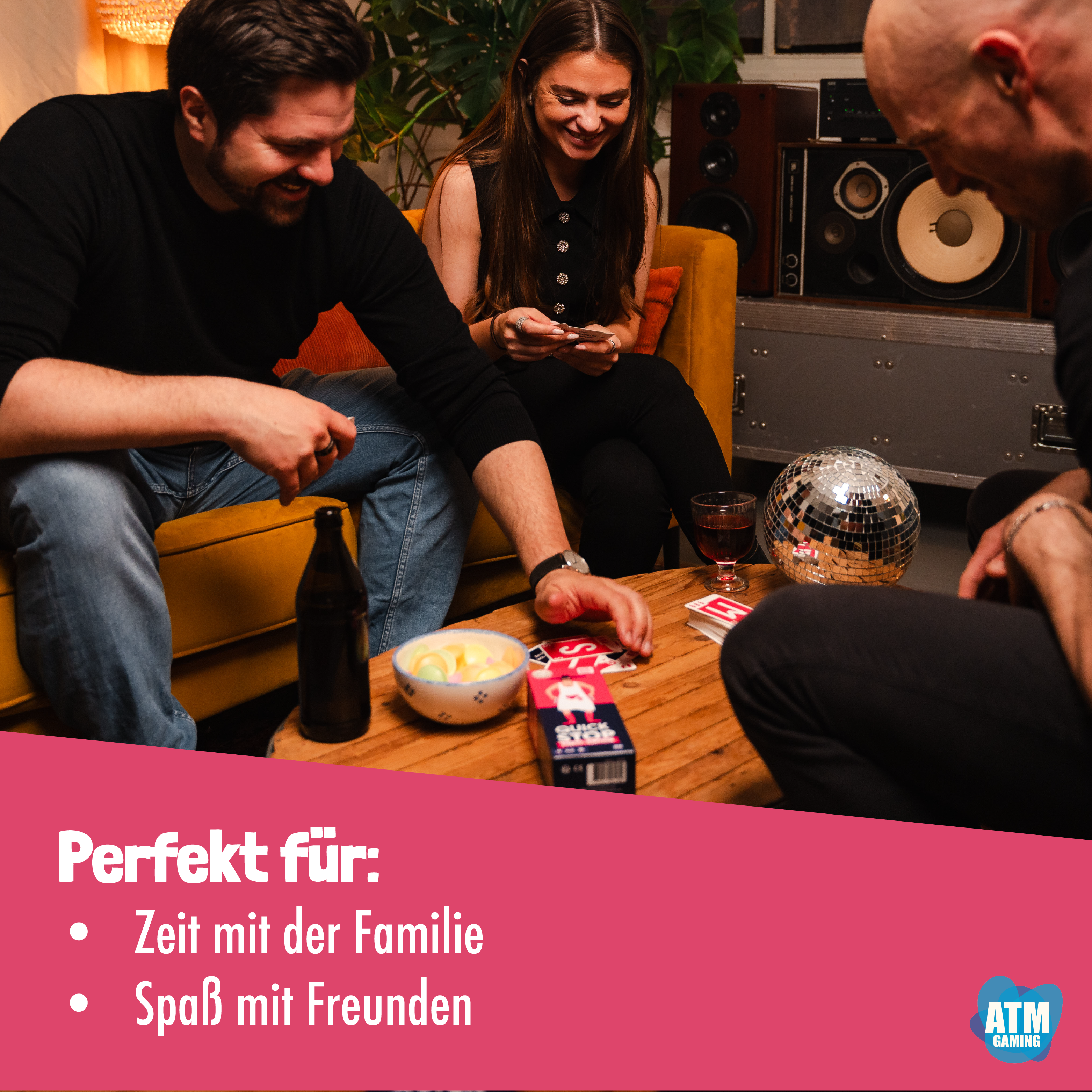 QuickStop - Das Buchstaben-Duell - Party Edition