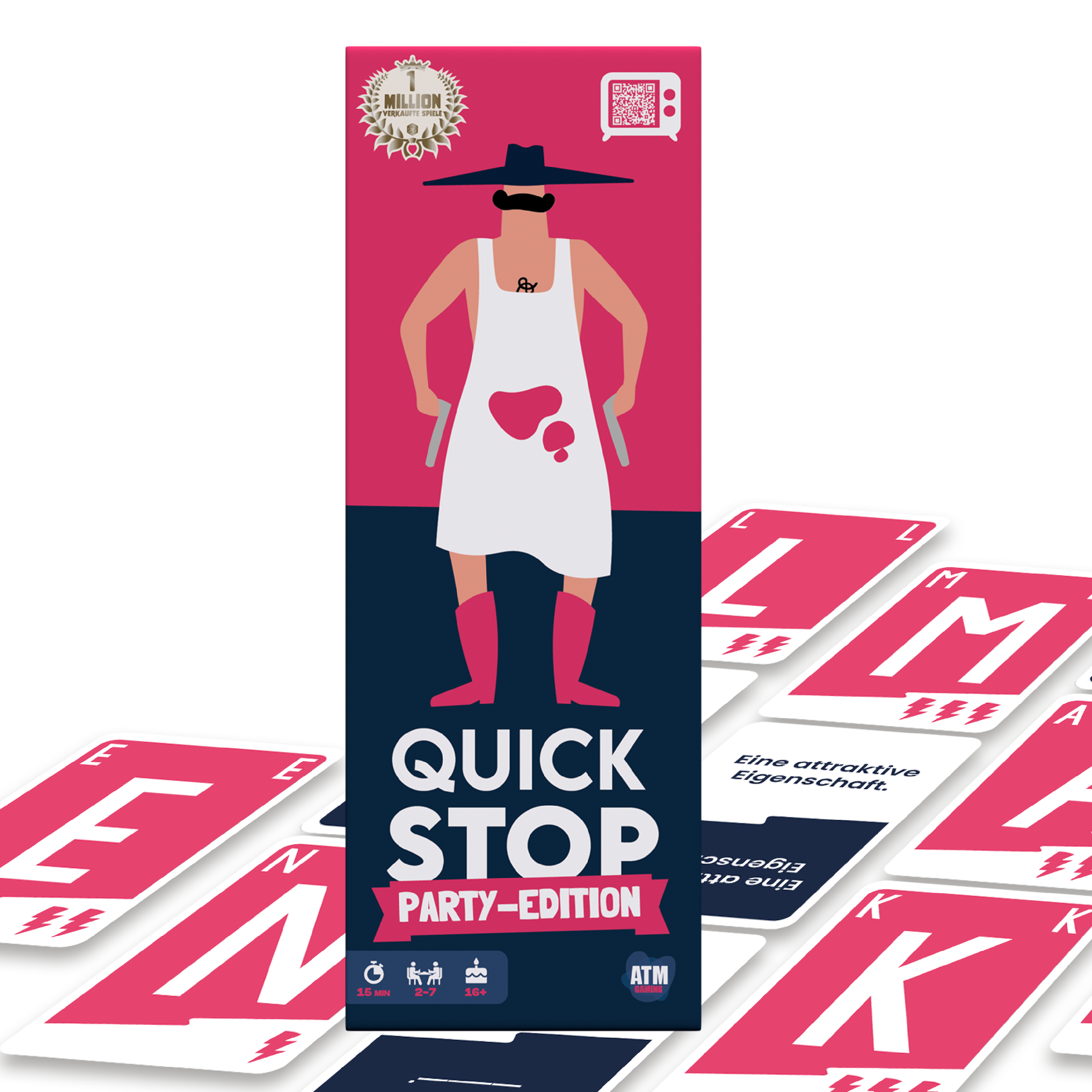 QuickStop - Das Buchstaben-Duell - Party Edition