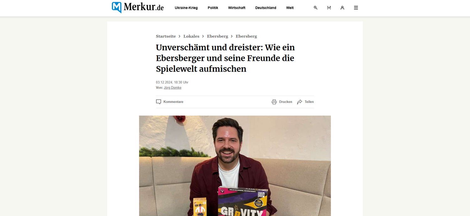 Artikel im Münchner Merkur