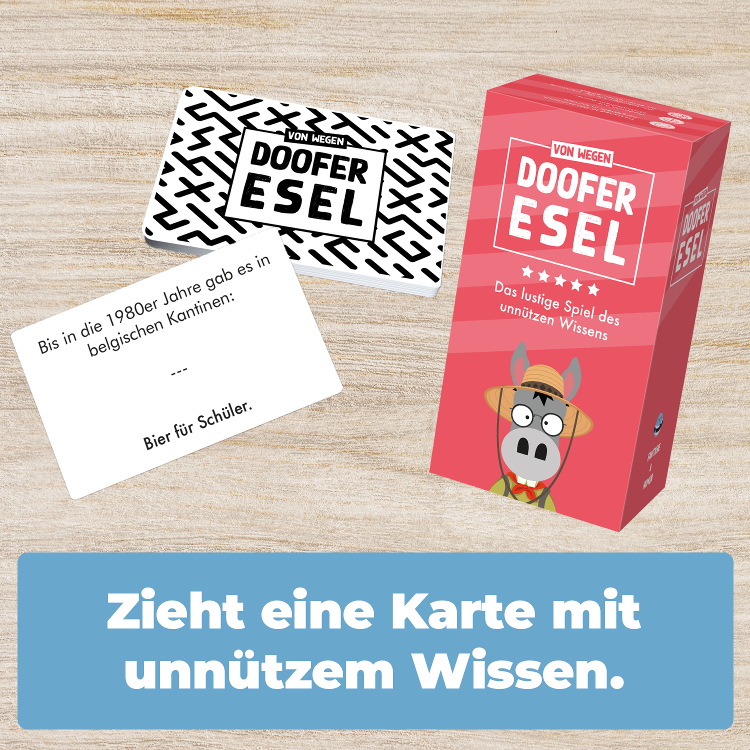 Doofer Esel - Das lustige Spiel des unnützen Wissens