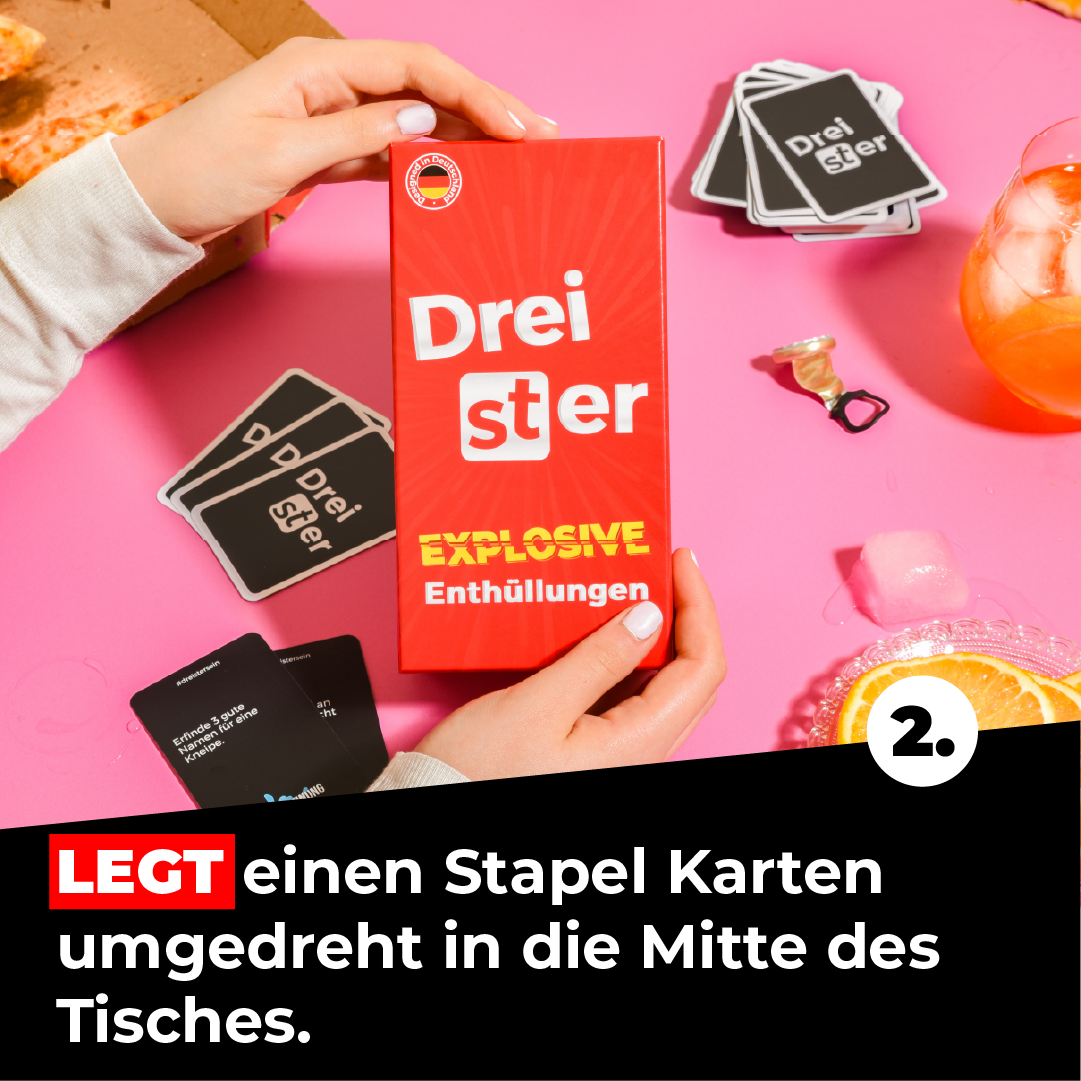 Dreister - Partyspiel - Explosive Enthüllungen