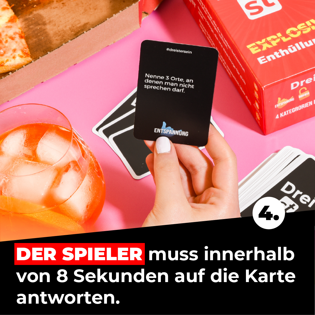 Dreister - Partyspiel - Explosive Enthüllungen