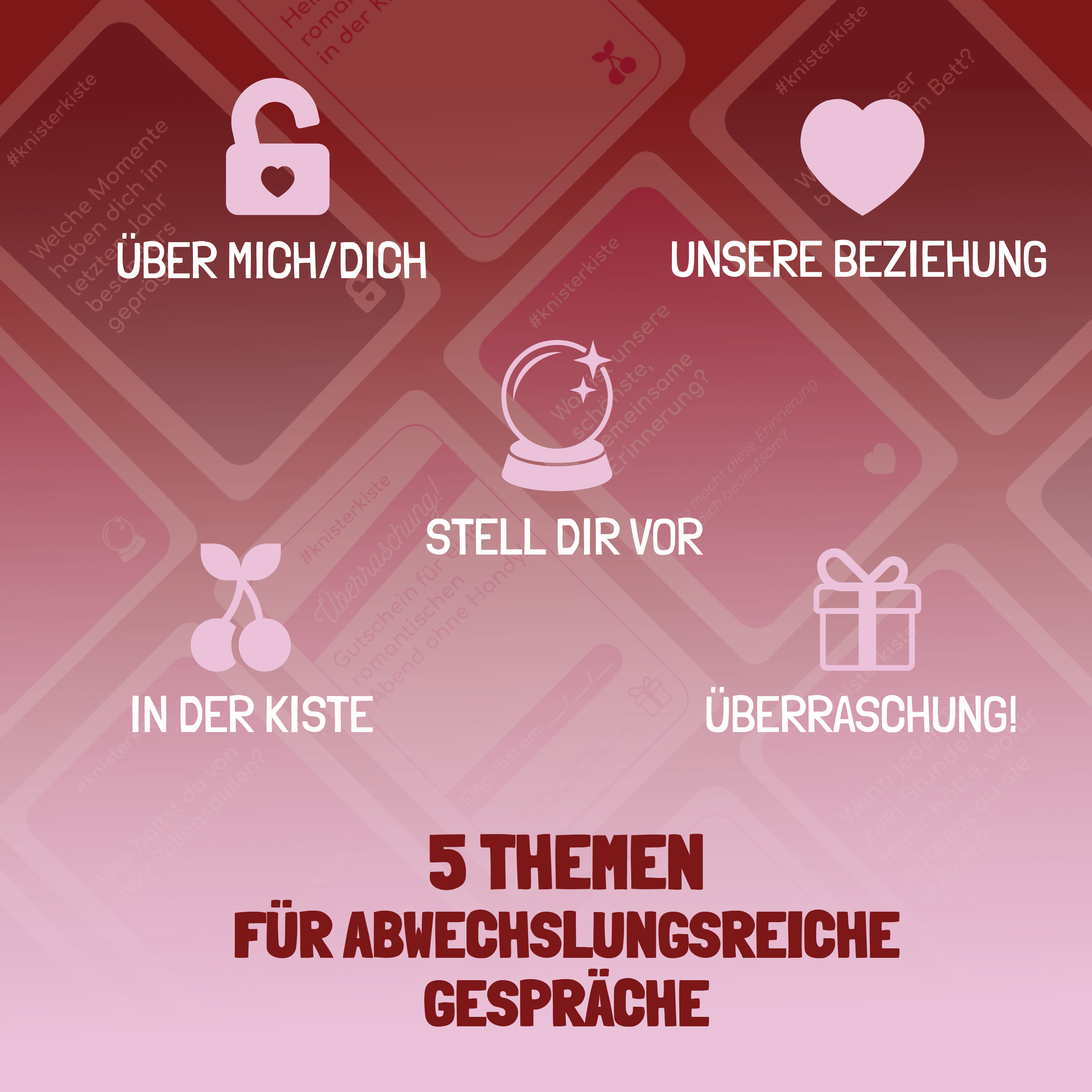 Knisterkiste - Spiel für Paare - Das Original