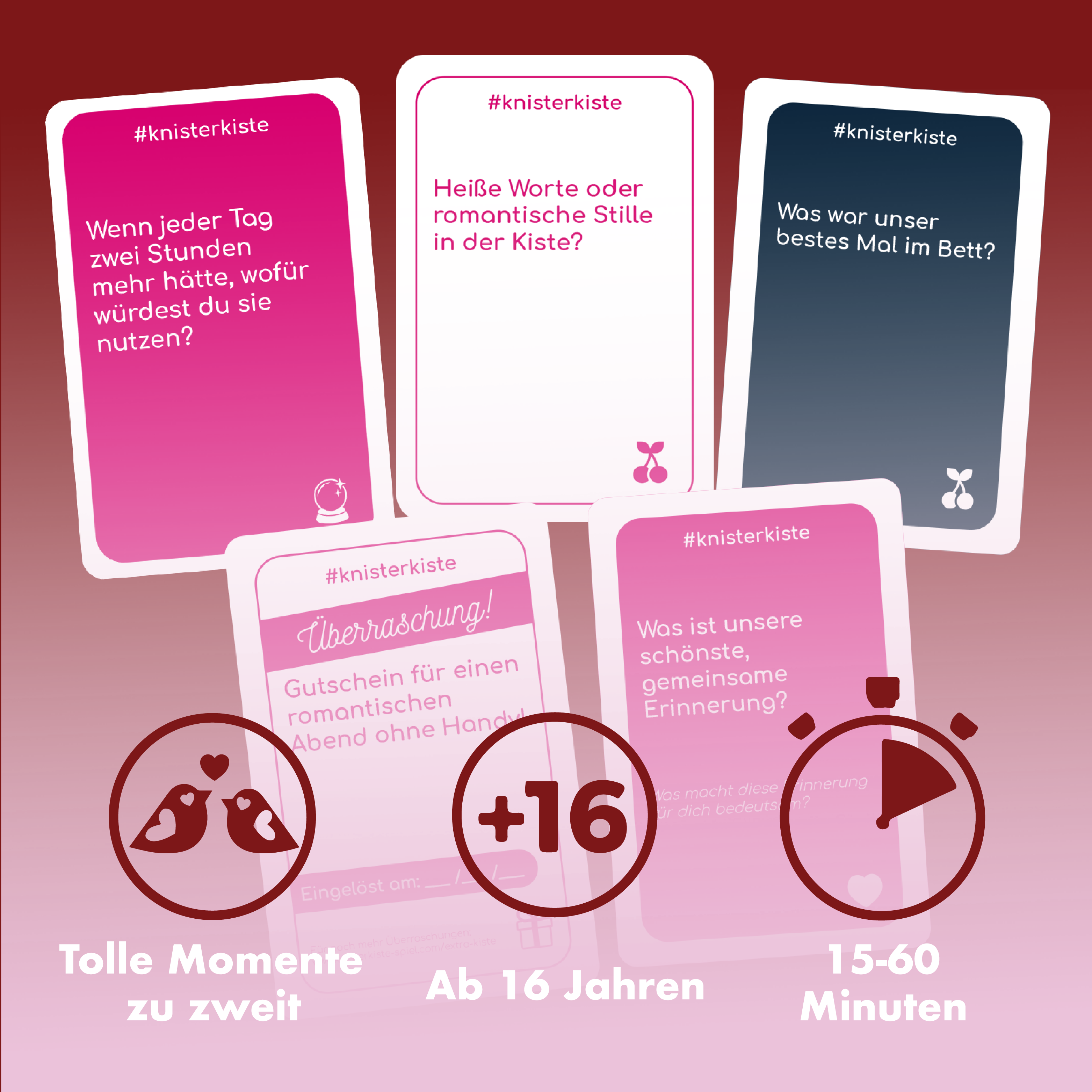 Knisterkiste - Spiel für Paare - Das Original
