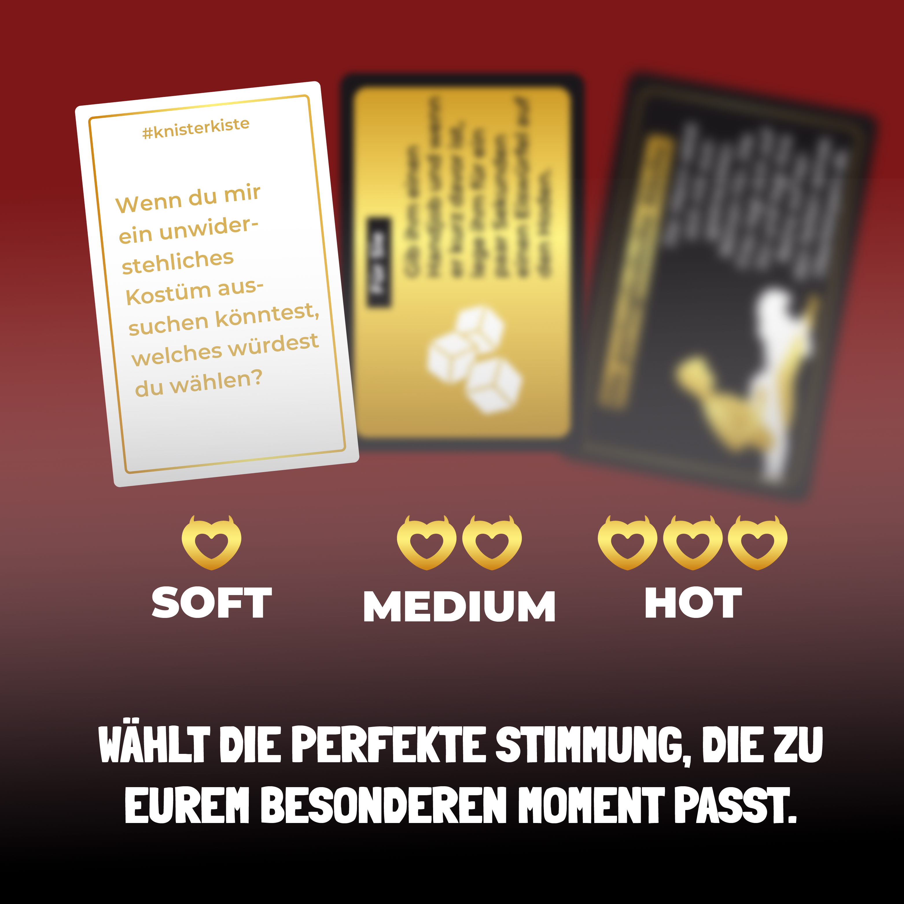 Knisterkiste - Spiel für Paare - H 0 T Edition