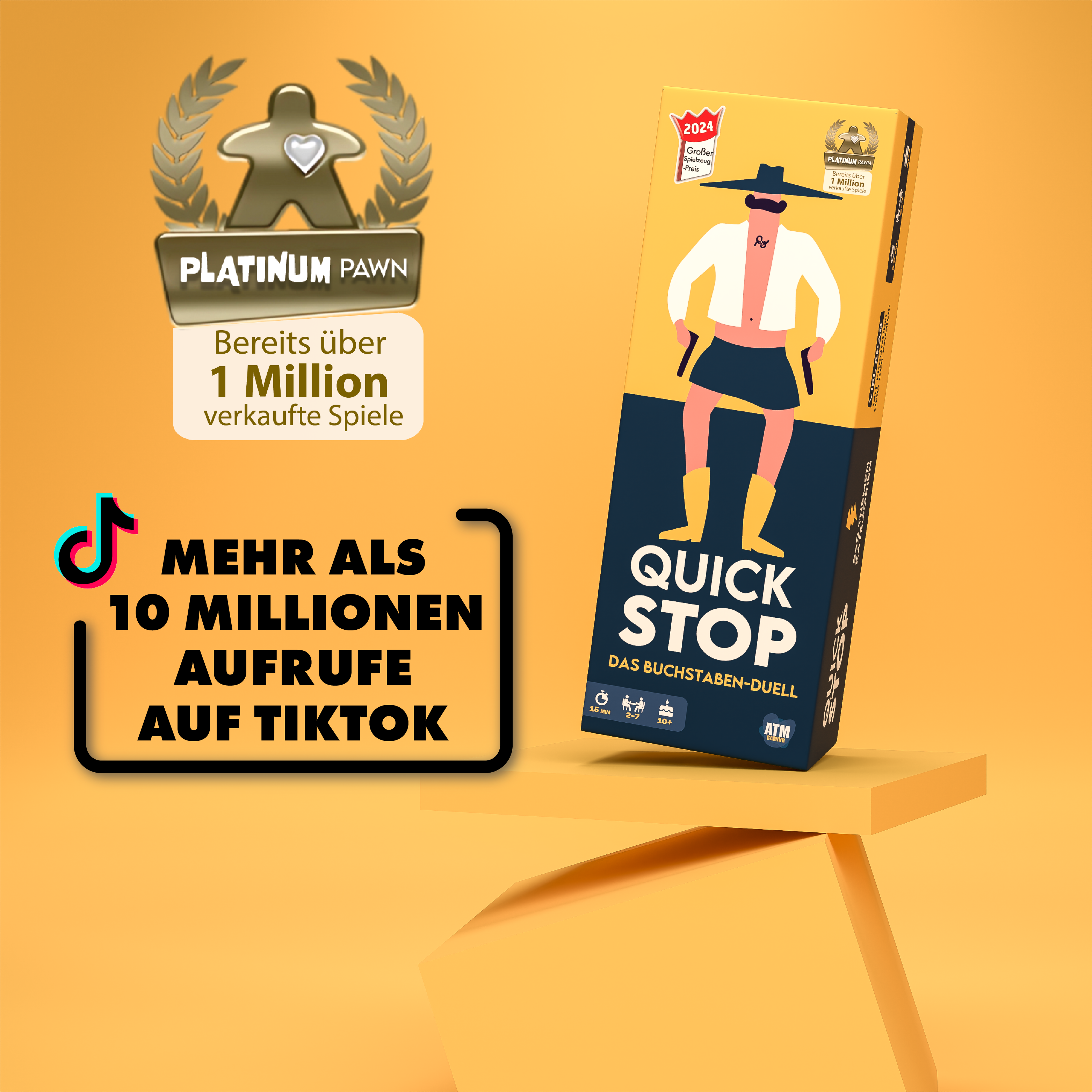 QuickStop - Das Buchstaben-Duell