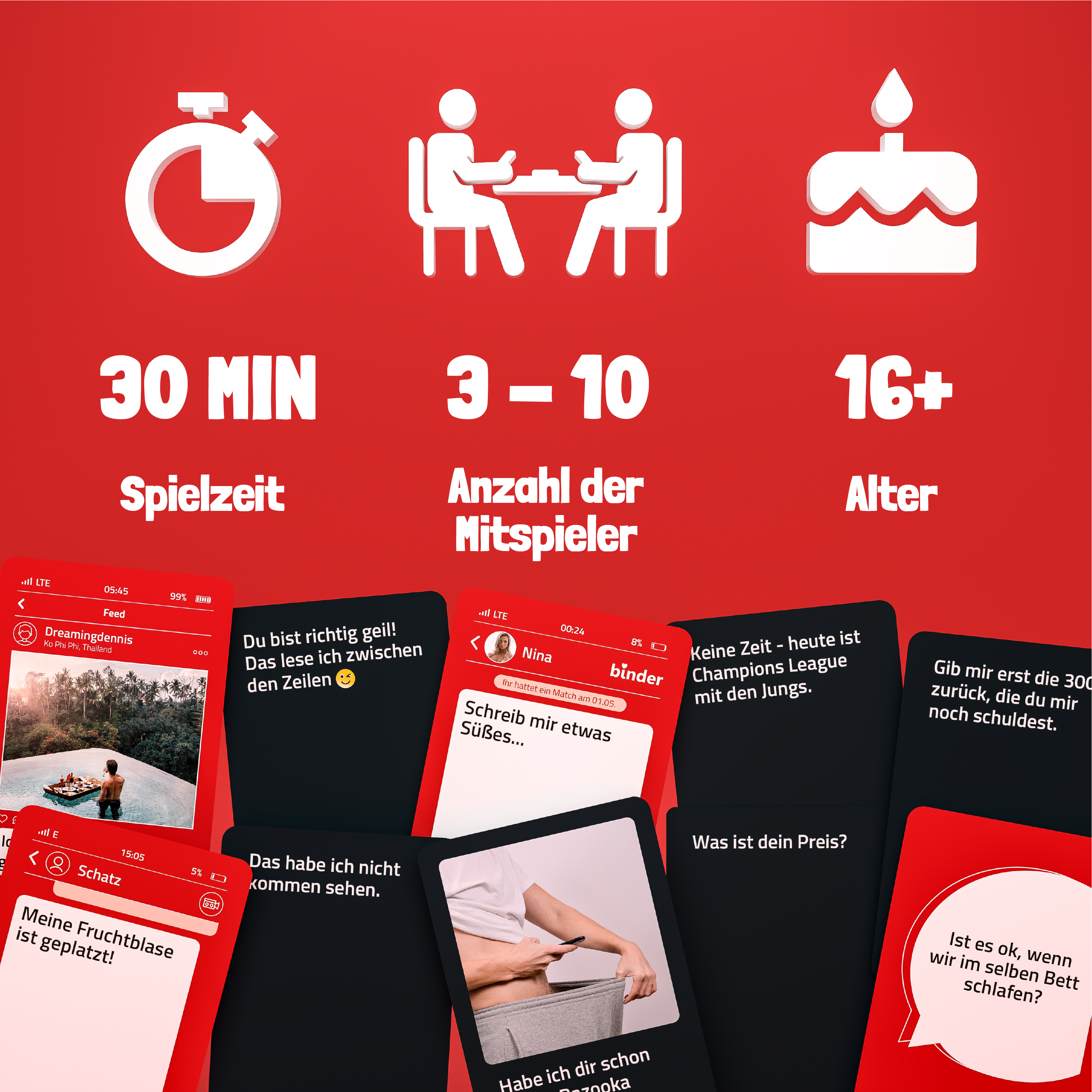 Unverschämt - Partyspiel - Das Original