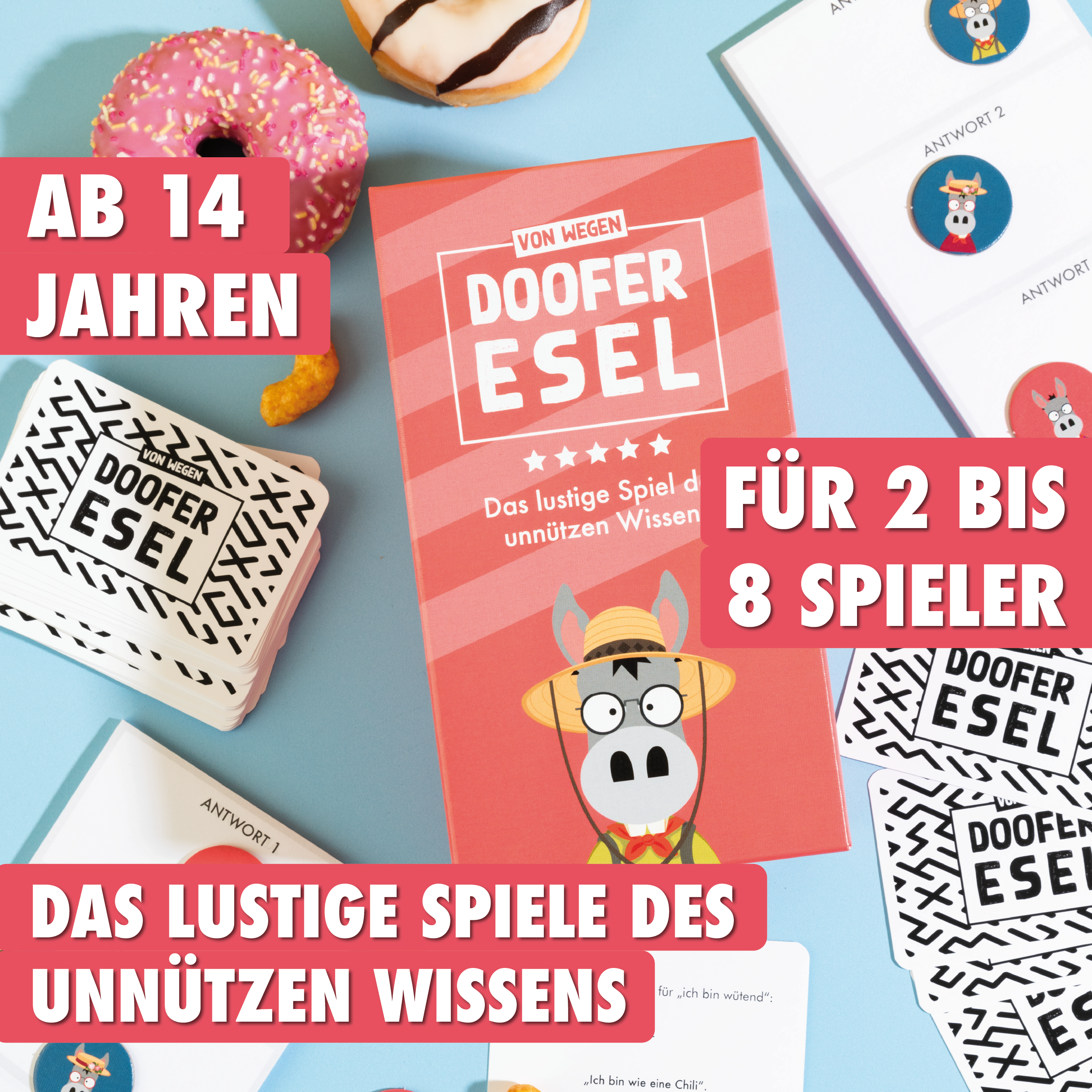 Doofer Esel - Das lustige Spiel des unnützen Wissens