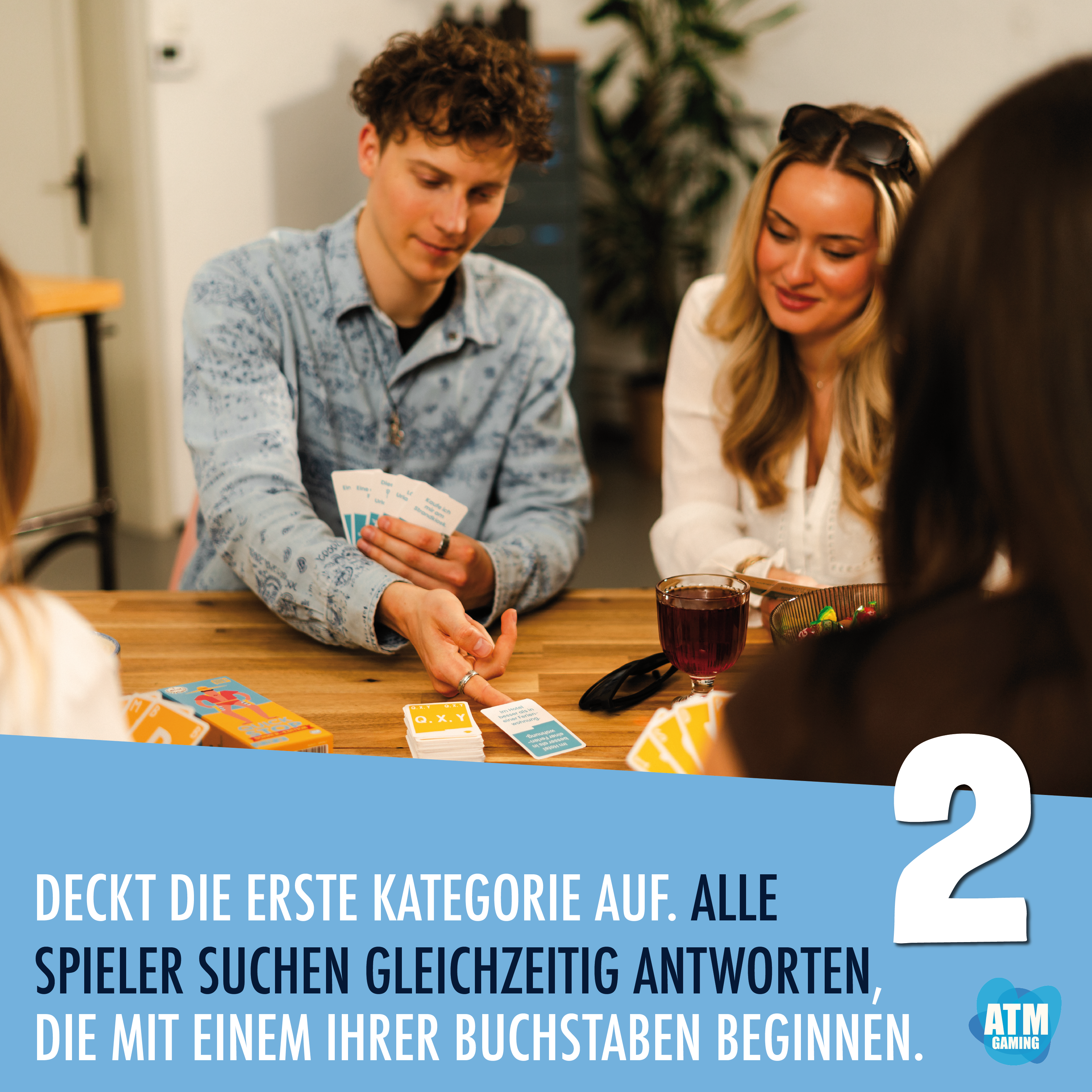 QuickStop - Das Buchstaben-Duell - Familien-Edition