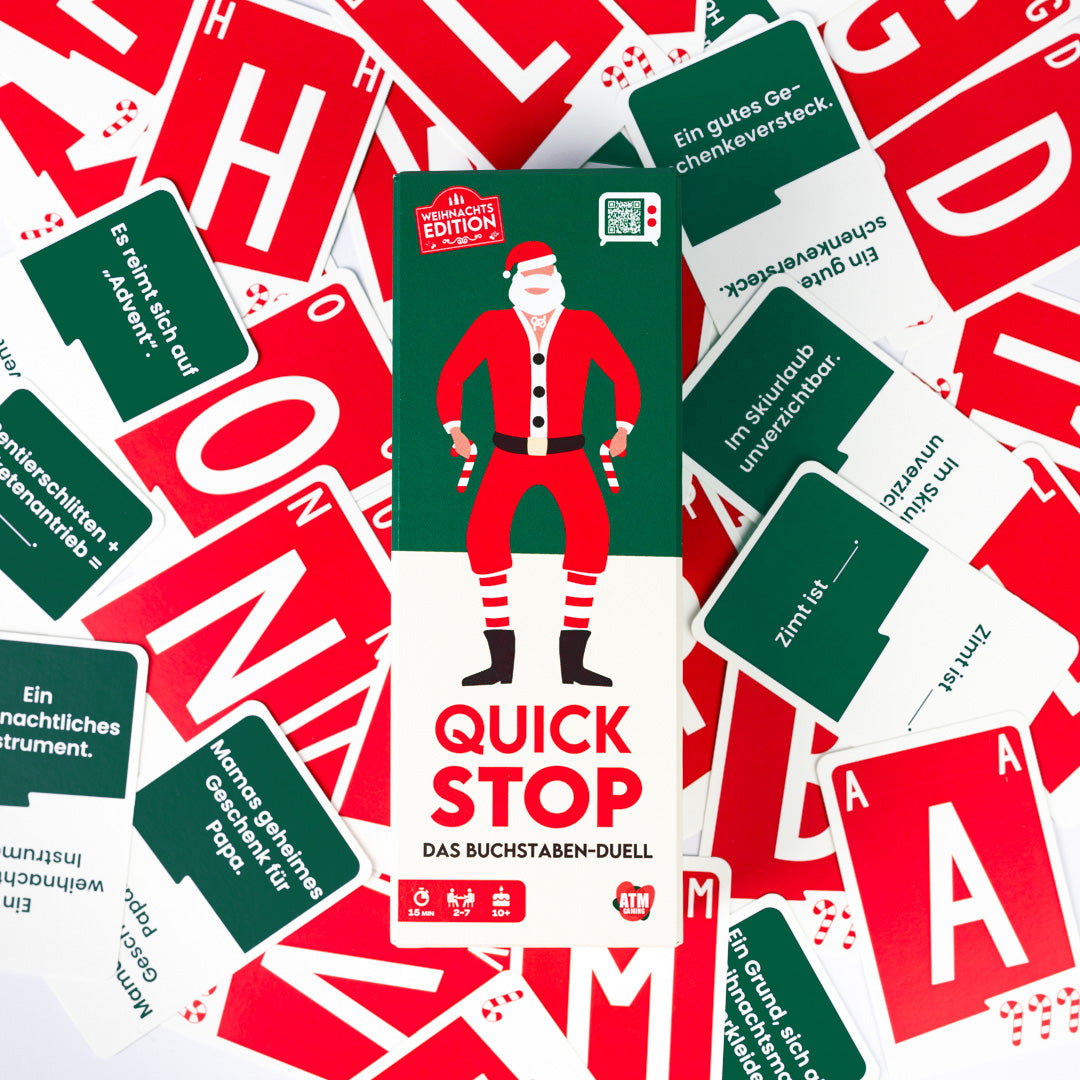 QuickStop - Das Buchstaben-Duell - Weihnachtsedition